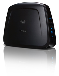 Produktbillede fra virksomheden Cisco Systems (Sweden) AB - WAP610N accesspunkt optimerad för att strömma HD-video