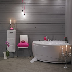Produktbillede fra virksomheden Skånska Byggvaror AB - Framtidens massagebadkar